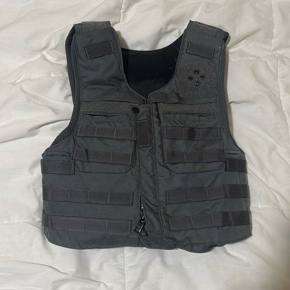 Unisex -Armor express Kevlar police bulletproof vest- zip down Traverse